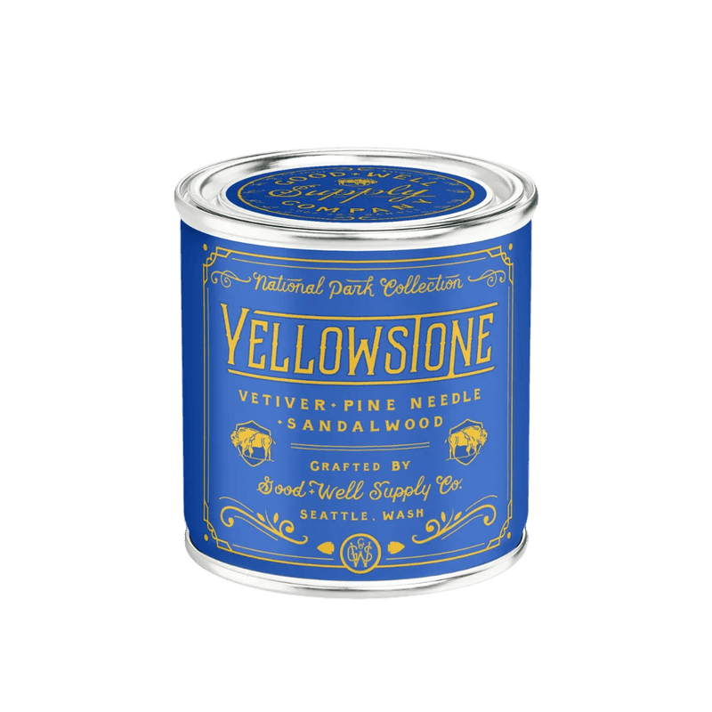 Good & Well Supply Co Candles Half Pint / 8oz / Cotton Wick Yellowstone National Park Candle