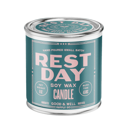 Good &amp; Well Supply Co Candles Rest Day Happy Place Candle