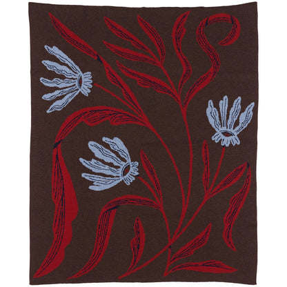 Biquette Throw Blanket Flora Vision