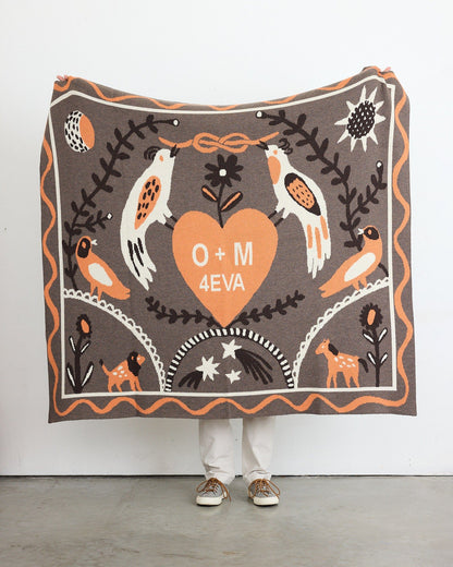 Biquette Throw Blanket Ceremony Throw Blanket
