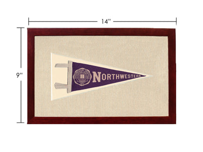 Americana Memories Vintage Pennants and Memorabilia Vintage Northwestern University Pennant
