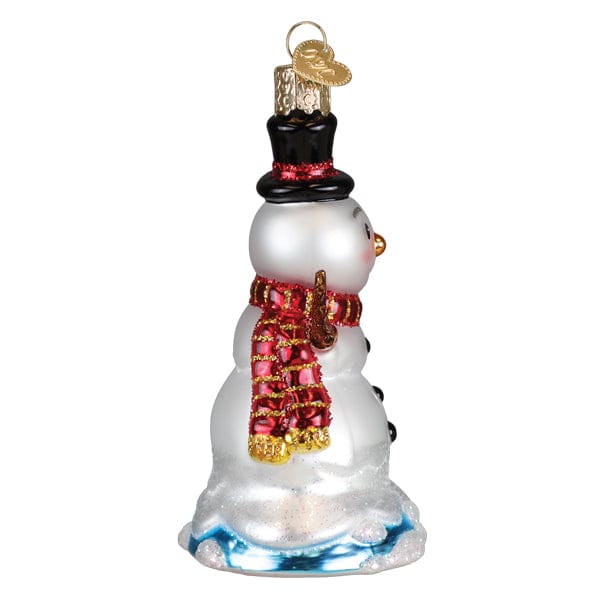 Old World Christmas 4.25 X 2.75 X 2.25 / 24241 Mr. Melting Snowman Ornament
