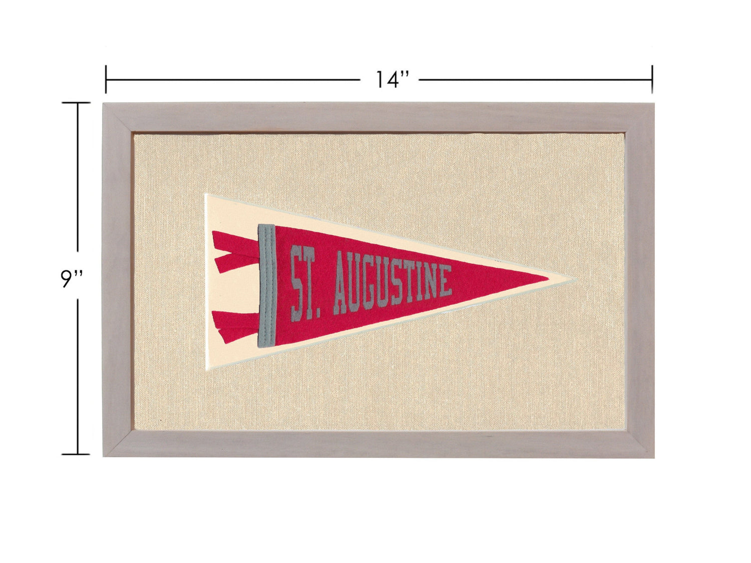 Americana Memories Vintage Pennants and Memorabilia Vintage St Augustine Pennant