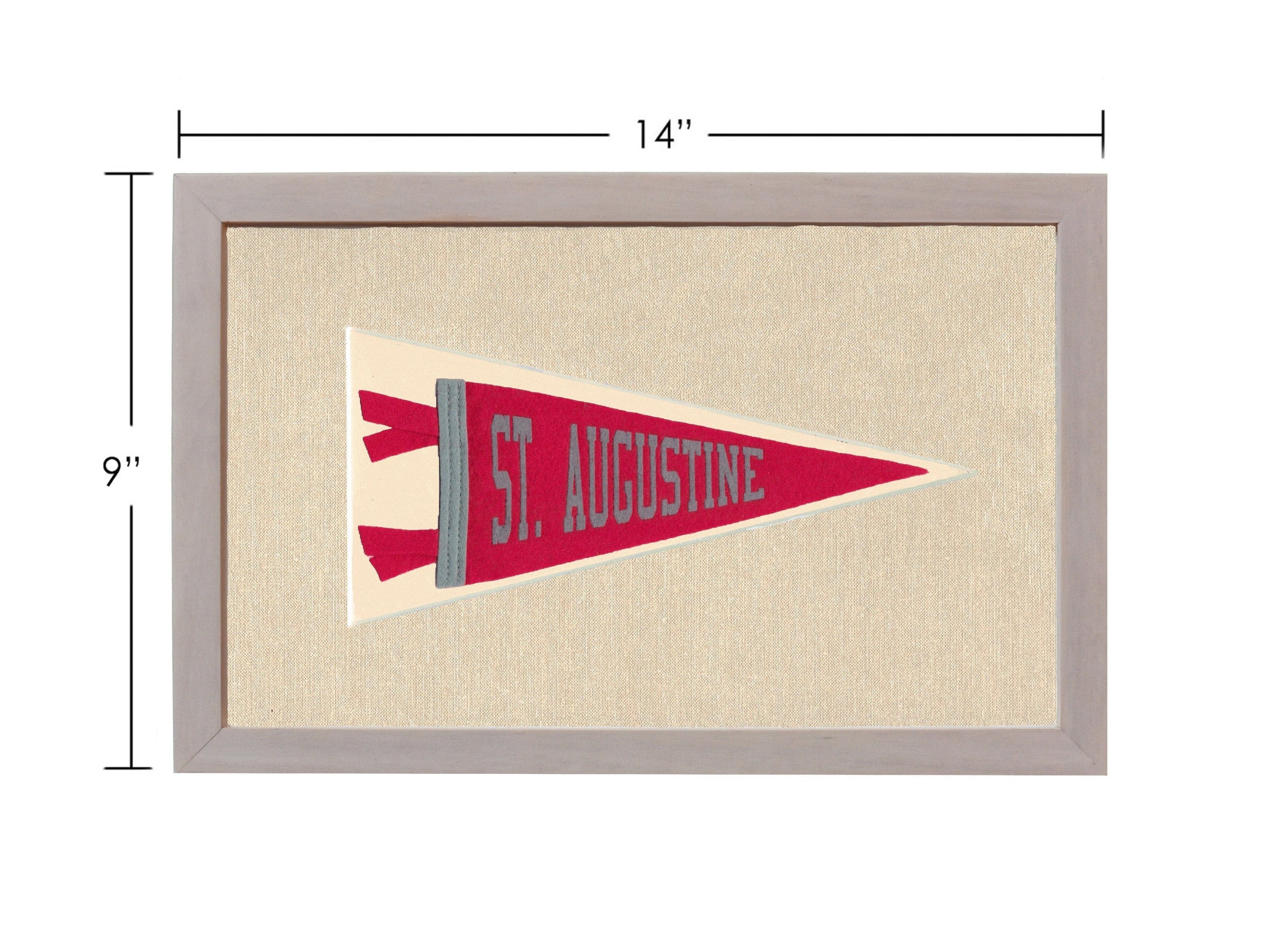 Americana Memories Vintage Pennants and Memorabilia Vintage St Augustine Pennant