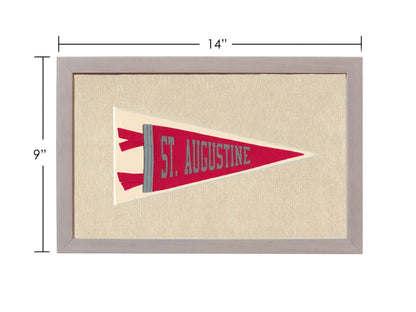Americana Memories Vintage Pennants and Memorabilia Vintage St Augustine Pennant