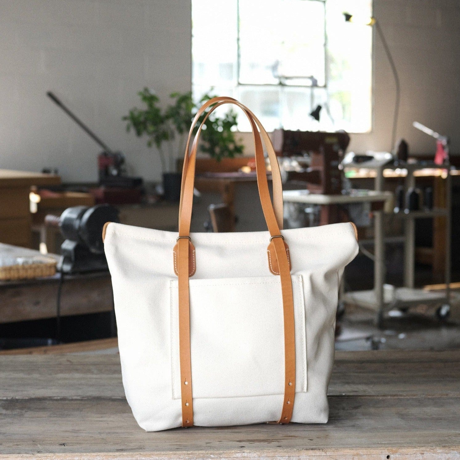 The Local Branch Canvas Crossroads Backpack Tote - USA Made