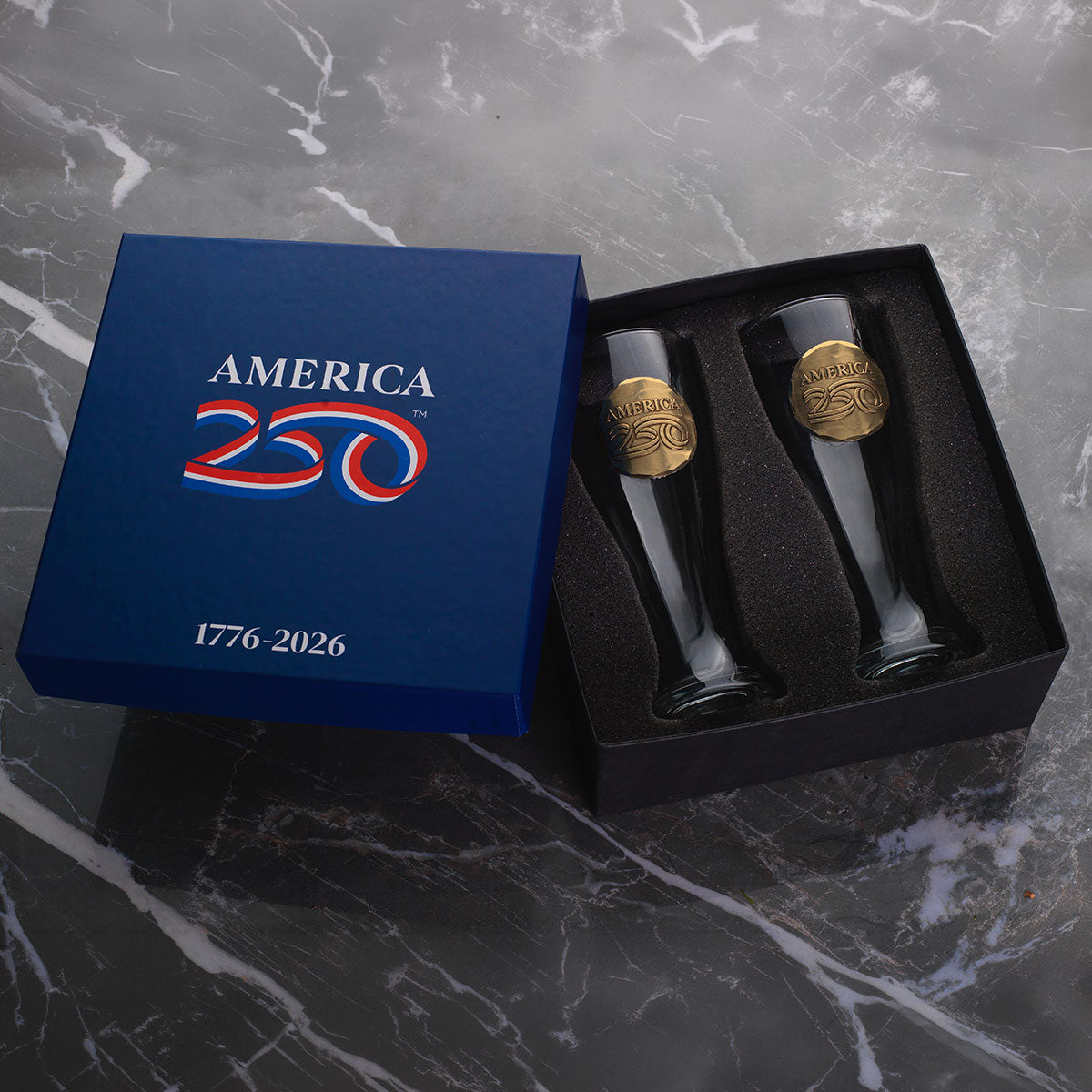 America250 2-Piece Pilsner Commemorative Gift Set (Bronze)
