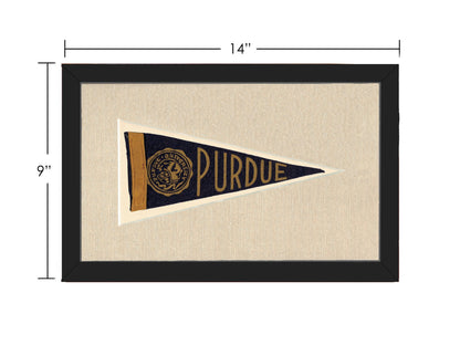 Americana Memories Vintage Pennants and Memorabilia Vintage Purdue Pennant