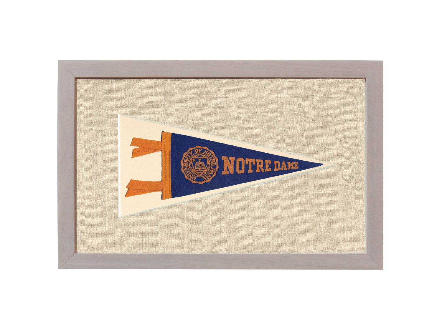 Vintage Notre Dame Pennant