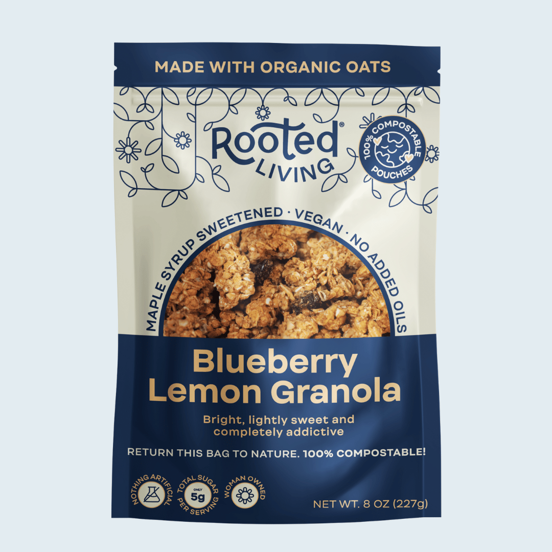 Rooted Living Granola Blueberry Lemon Granola