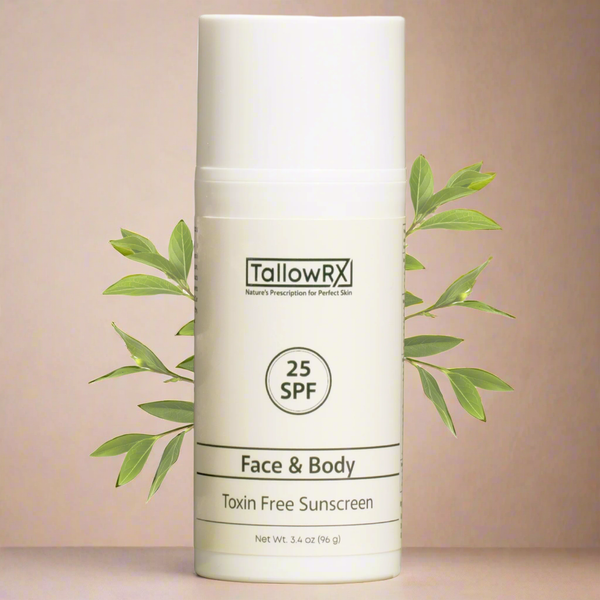 Tallow Mineral Sunscreen - 25 SPF - My American Goods