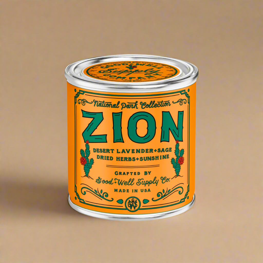 Zion National Park Candle - My American Goods
