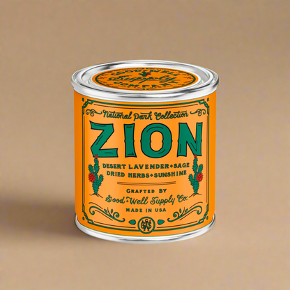 Zion National Park Candle - My American Goods
