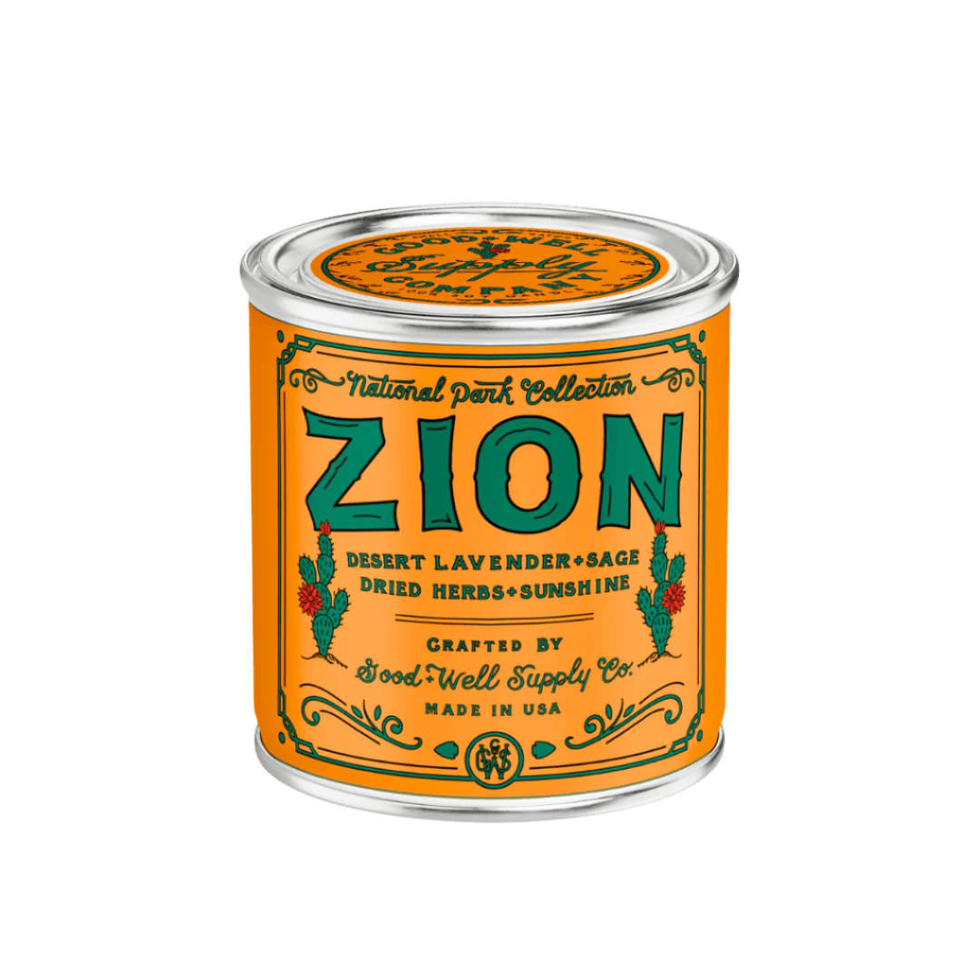Good &amp; Well Supply Co Candles Zion National Park Candle
