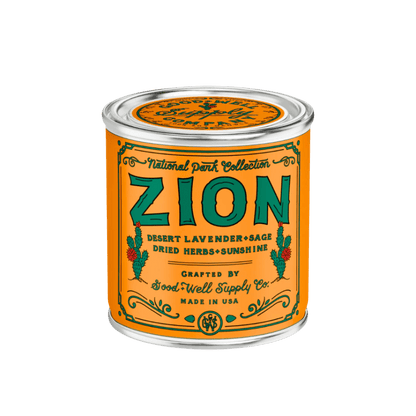 Good &amp; Well Supply Co Candles Zion National Park Candle