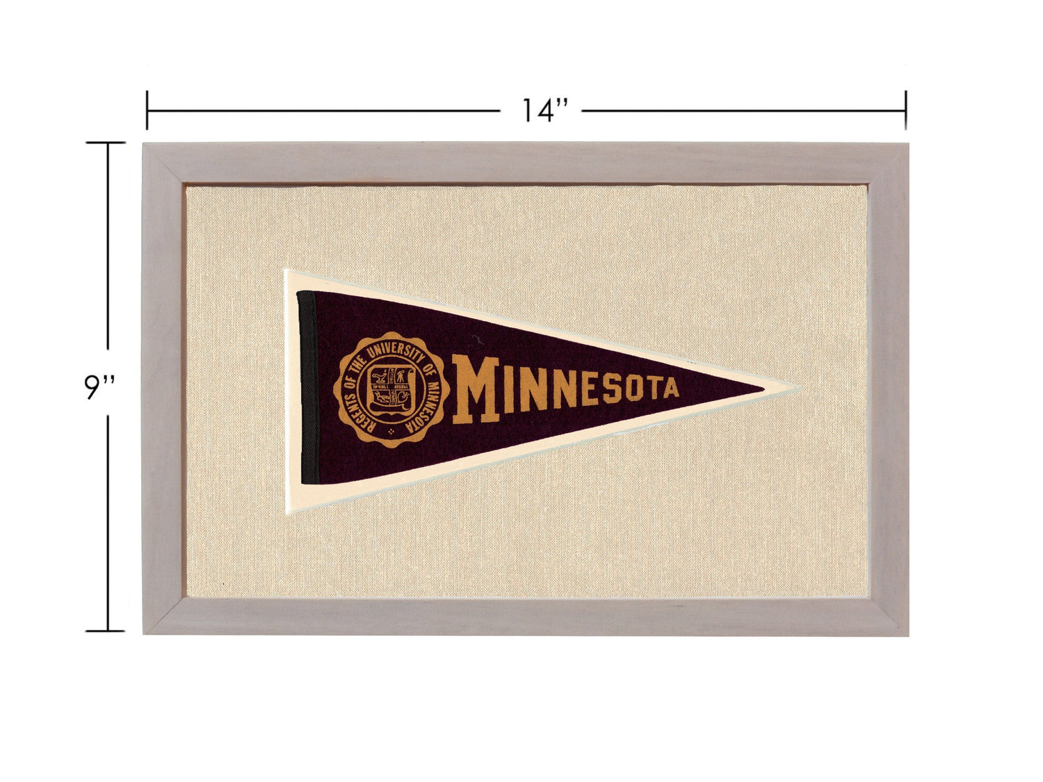 Americana Memories Vintage Pennants and Memorabilia Vintage Minnesota Pennant