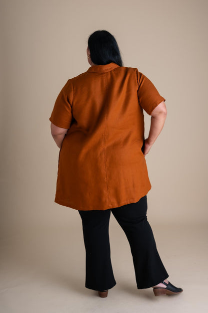 Revolution Dress in Rust