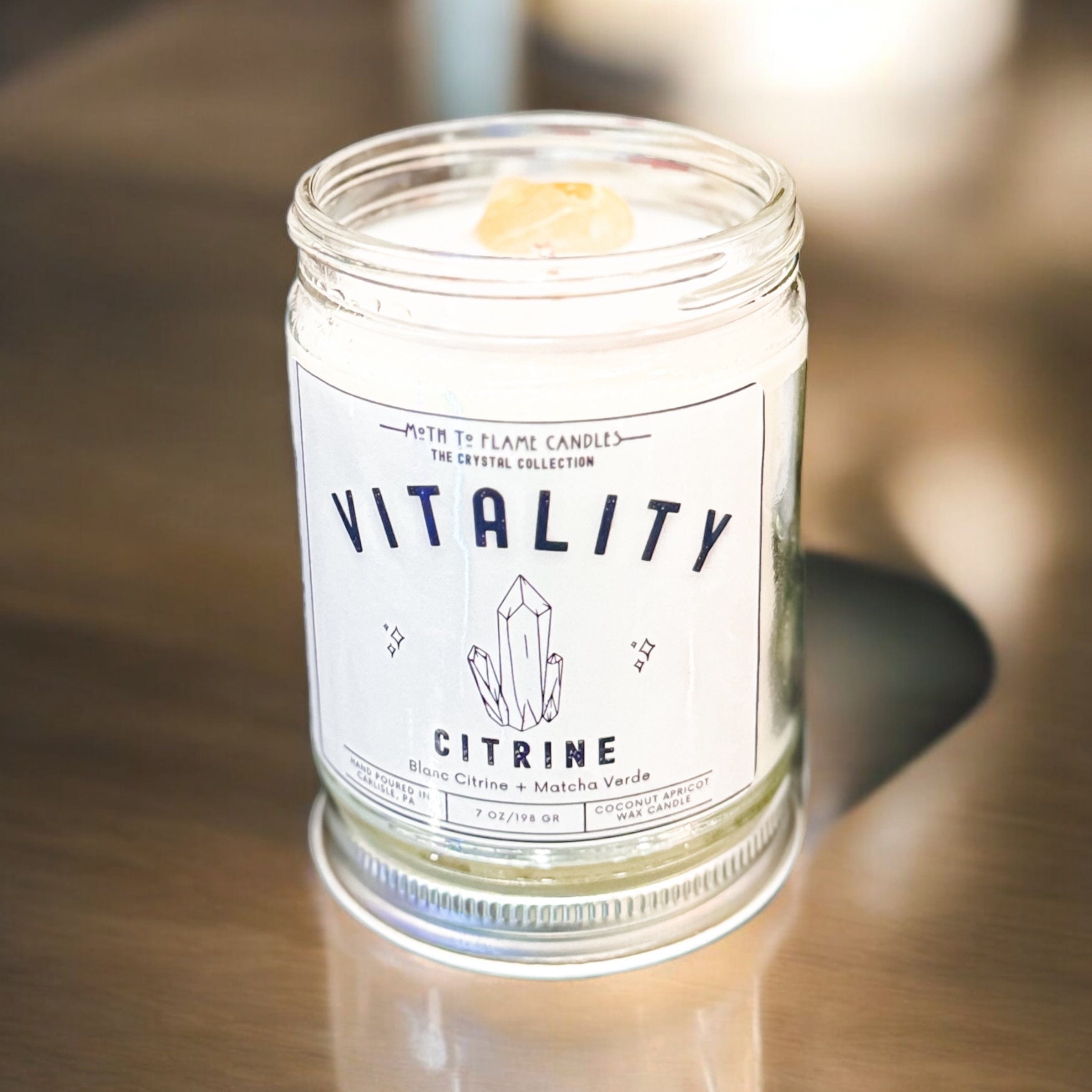 Moth to Flame Candles Candles Vitality – 7 oz Candle
