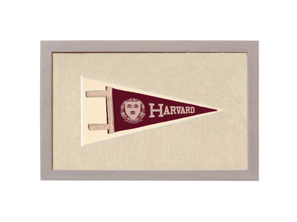 Vintage Harvard Pennant
