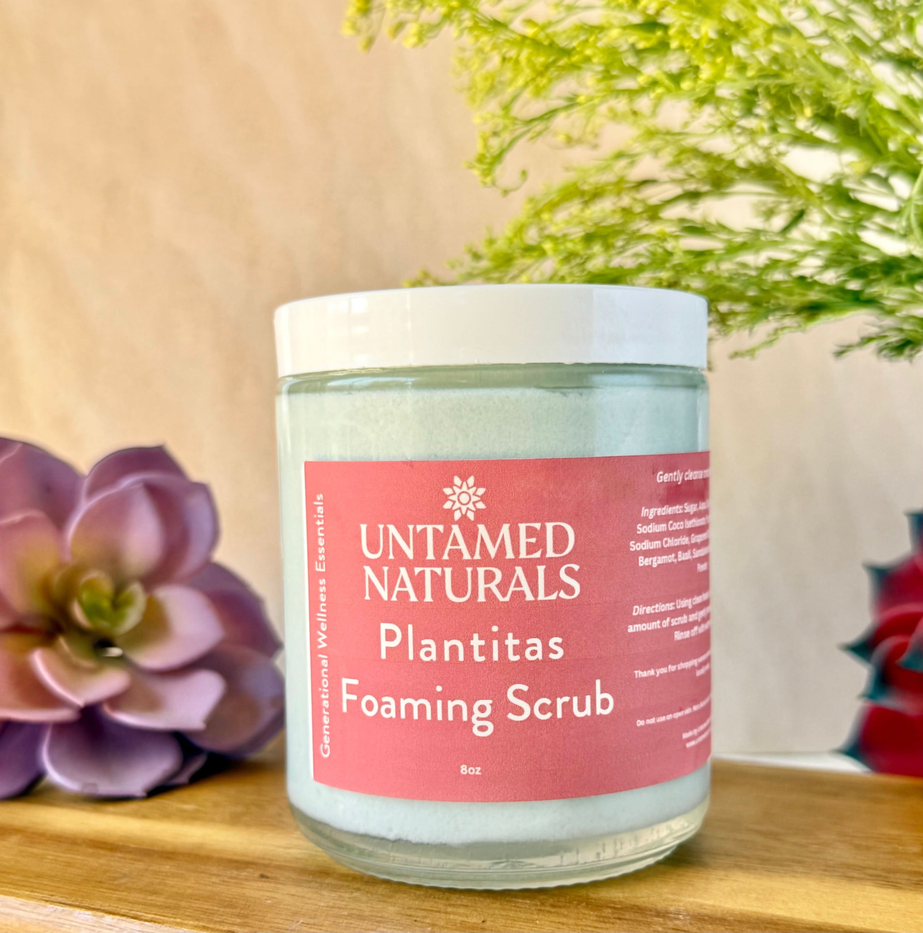 UnTamed Naturals 🌿 Plantitas Body Scrub – Smooth, Glow, Repeat