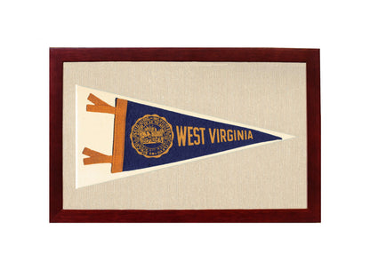Vintage West Virginia University Pennant