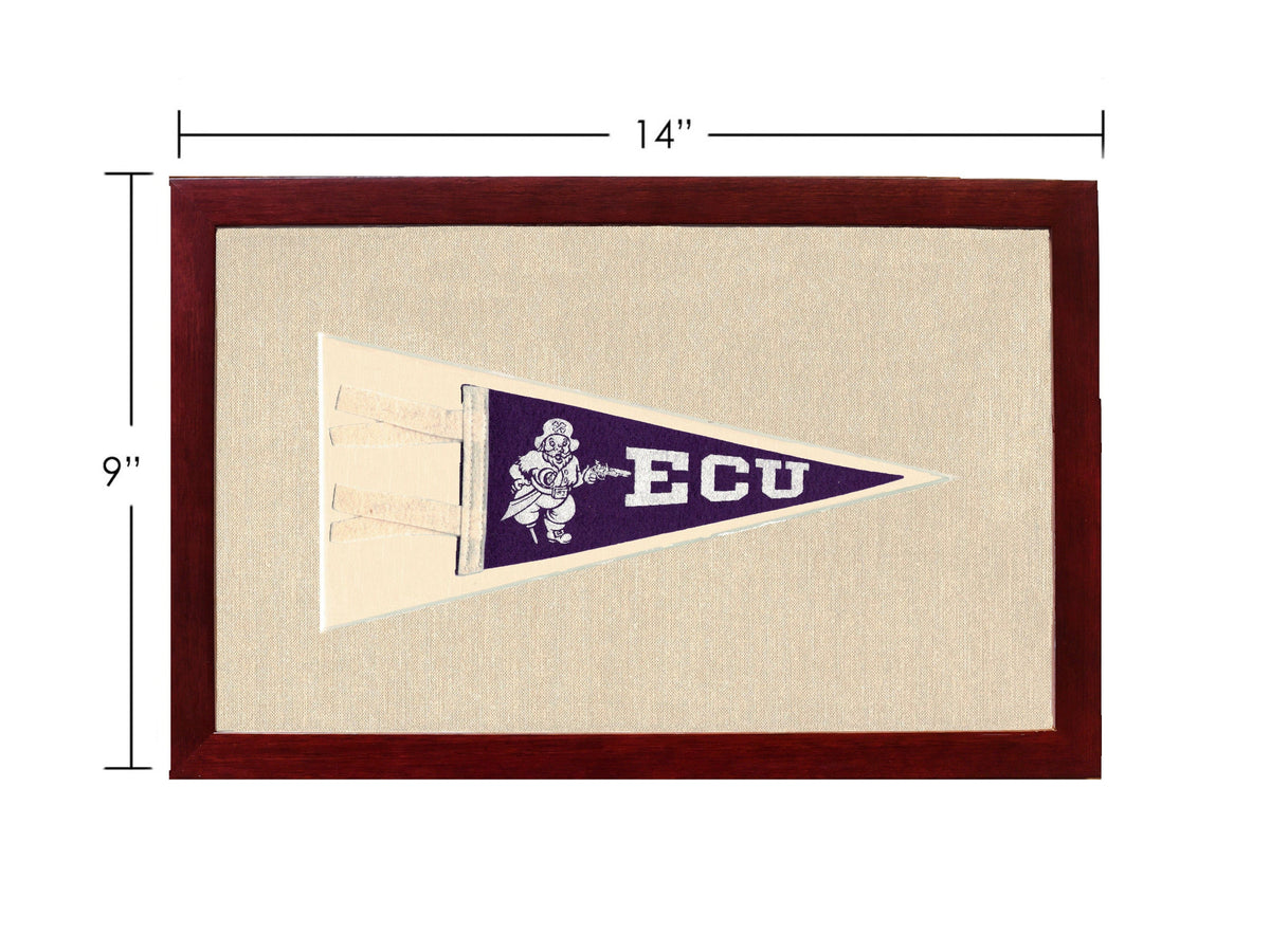 Americana Memories Vintage Pennants and Memorabilia Vintage East Carolina University Pennant