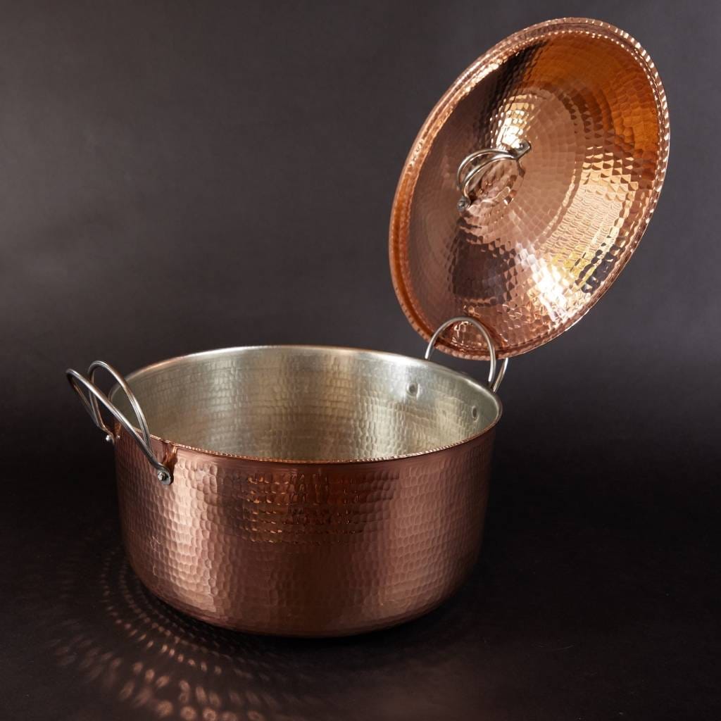 Sertodo Pots &amp; Pans Beautiful and Big Copper Dutch Ovens