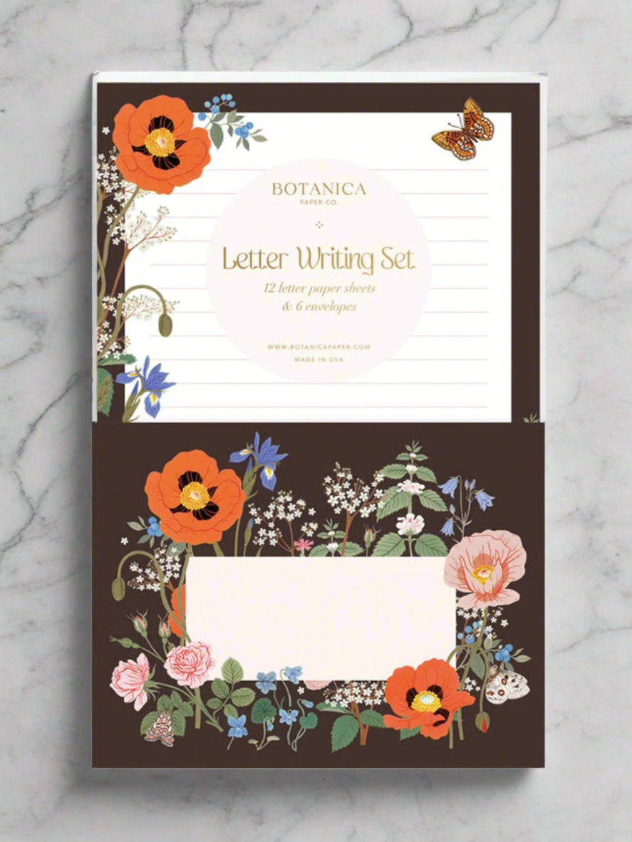 Wild Flowers Letter Writing Set - My American Goods