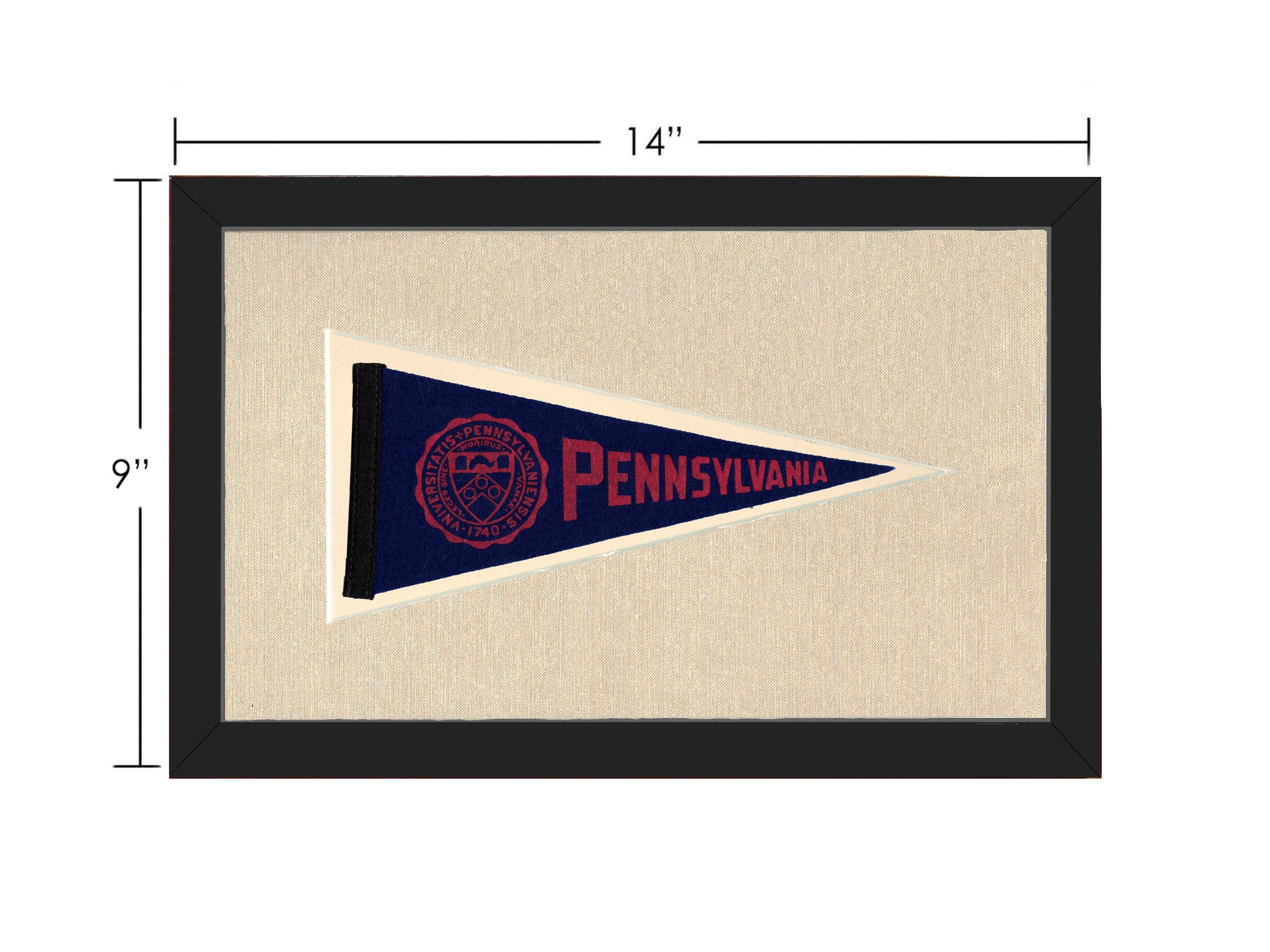 Americana Memories Vintage Pennants and Memorabilia Vintage University of Pennsylvania Pennant