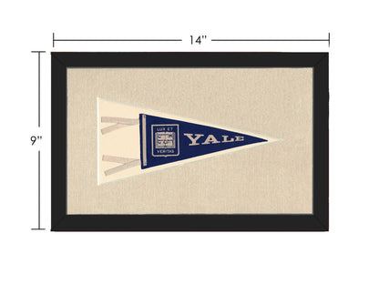 Americana Memories Vintage Pennants and Memorabilia Vintage Yale University Pennant