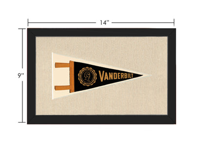 Vintage Vanderbilt University Pennant