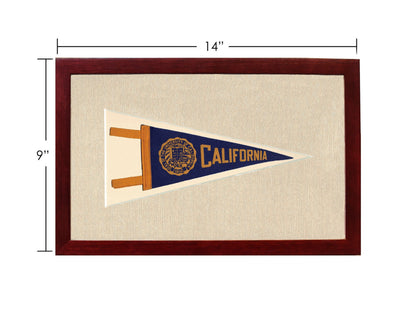 Americana Memories Vintage Pennants and Memorabilia Vintage University of California Pennant
