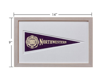 Vintage Northwestern University Hormel Pennant