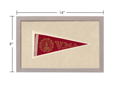 Americana Memories Vintage Pennants and Memorabilia Vintage Virginia Military Institute Pennant