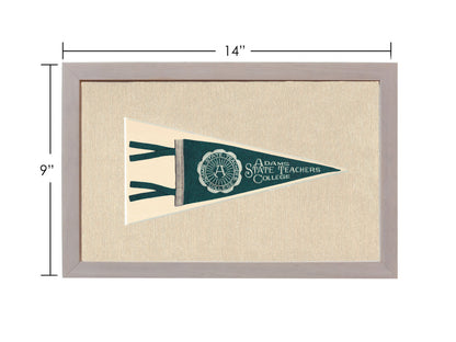 Vintage Adams State Teachers College Pennant