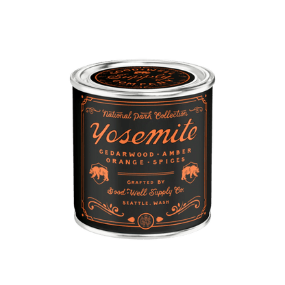 Good &amp; Well Supply Co Candles Yosemite National Park Candle