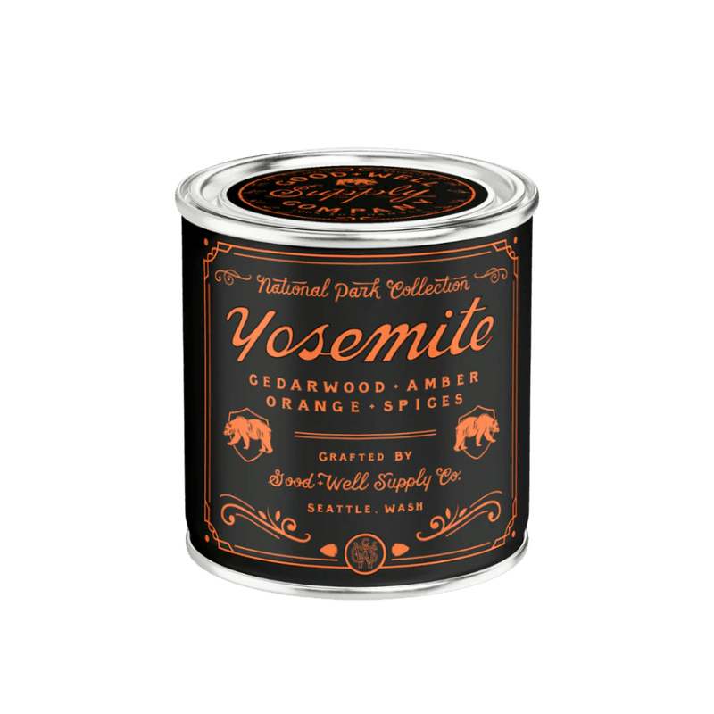 Good & Well Supply Co Candles Yosemite National Park Candle