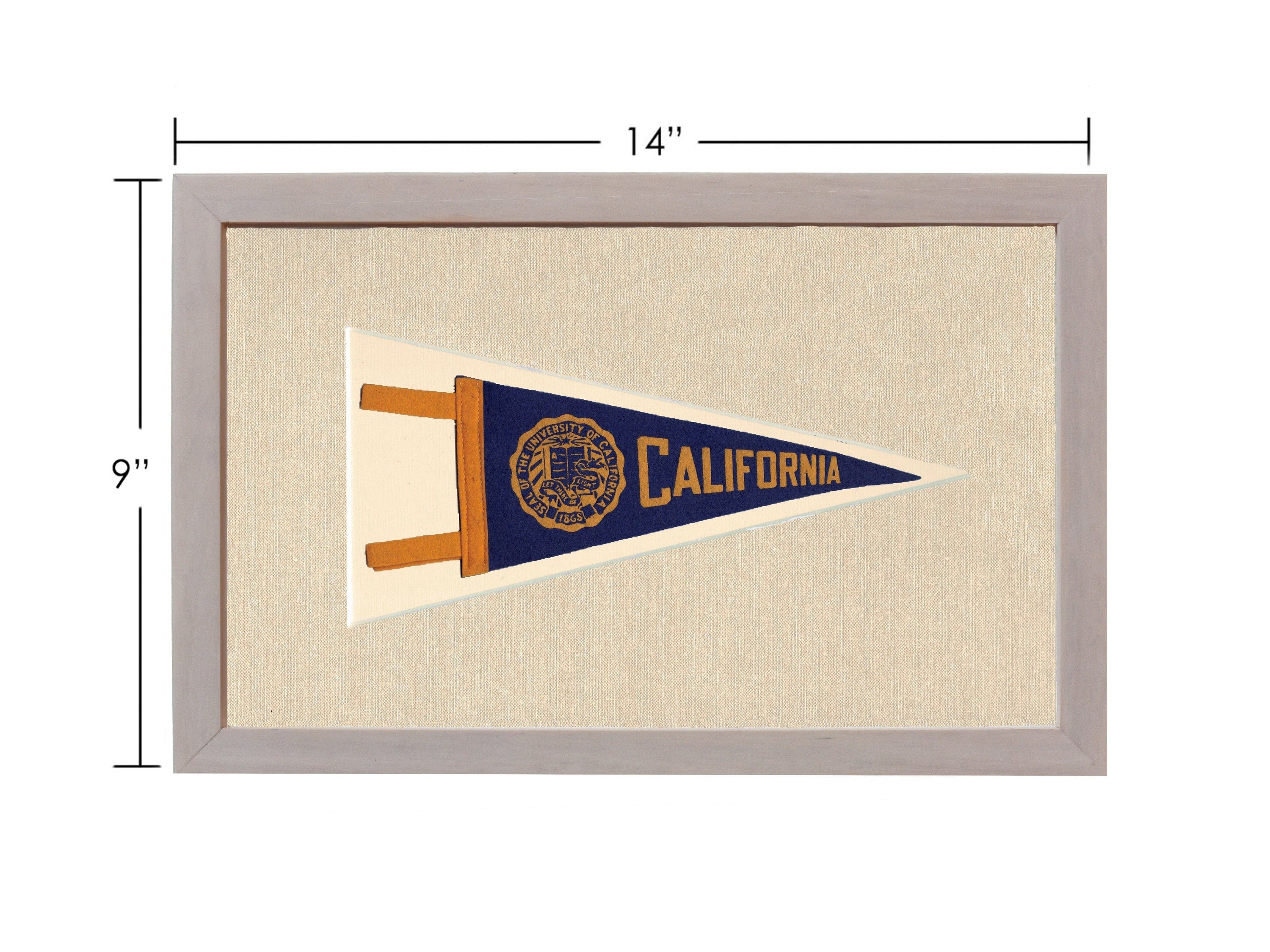 Americana Memories Vintage Pennants and Memorabilia Vintage University of California Pennant