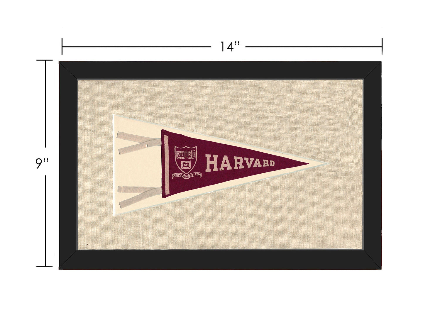 Vintage Harvard Pennant