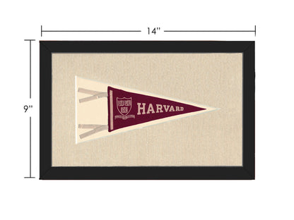 Vintage Harvard Pennant