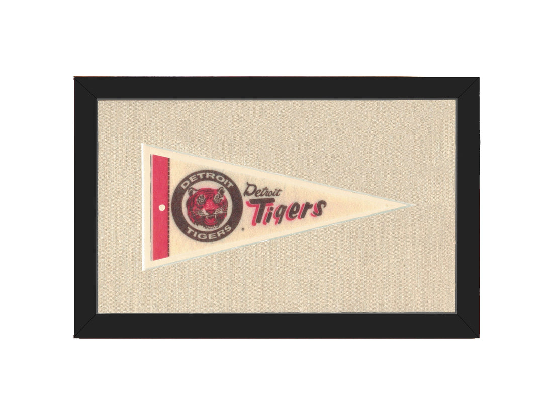 Americana Memories Vintage Pennants and Memorabilia Vintage Detroit Tigers Pennant