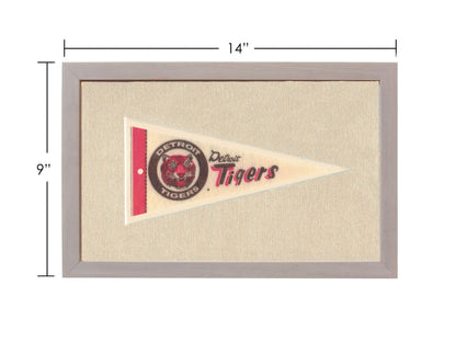 Americana Memories Vintage Pennants and Memorabilia Vintage Detroit Tigers Pennant