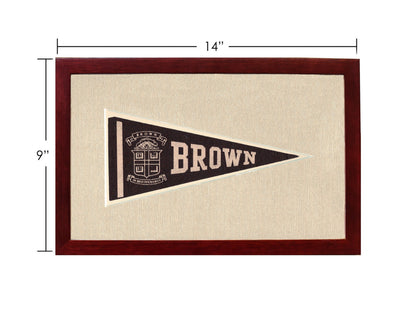 Vintage Brown Pennant