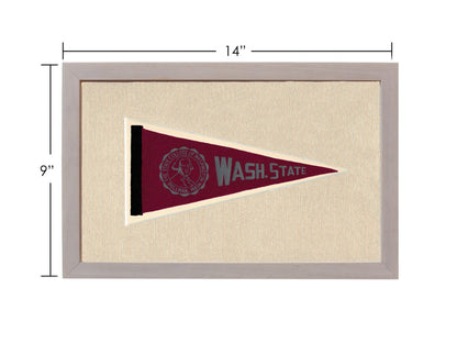 Vintage Washington State University Pennant