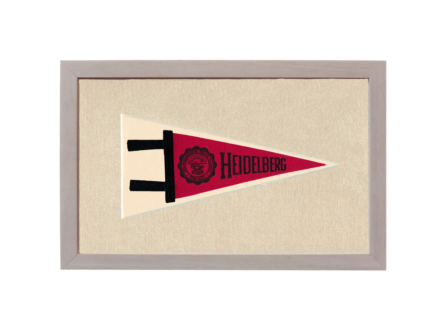 Americana Memories Vintage Pennants and Memorabilia Vintage Heidelberg University Pennant