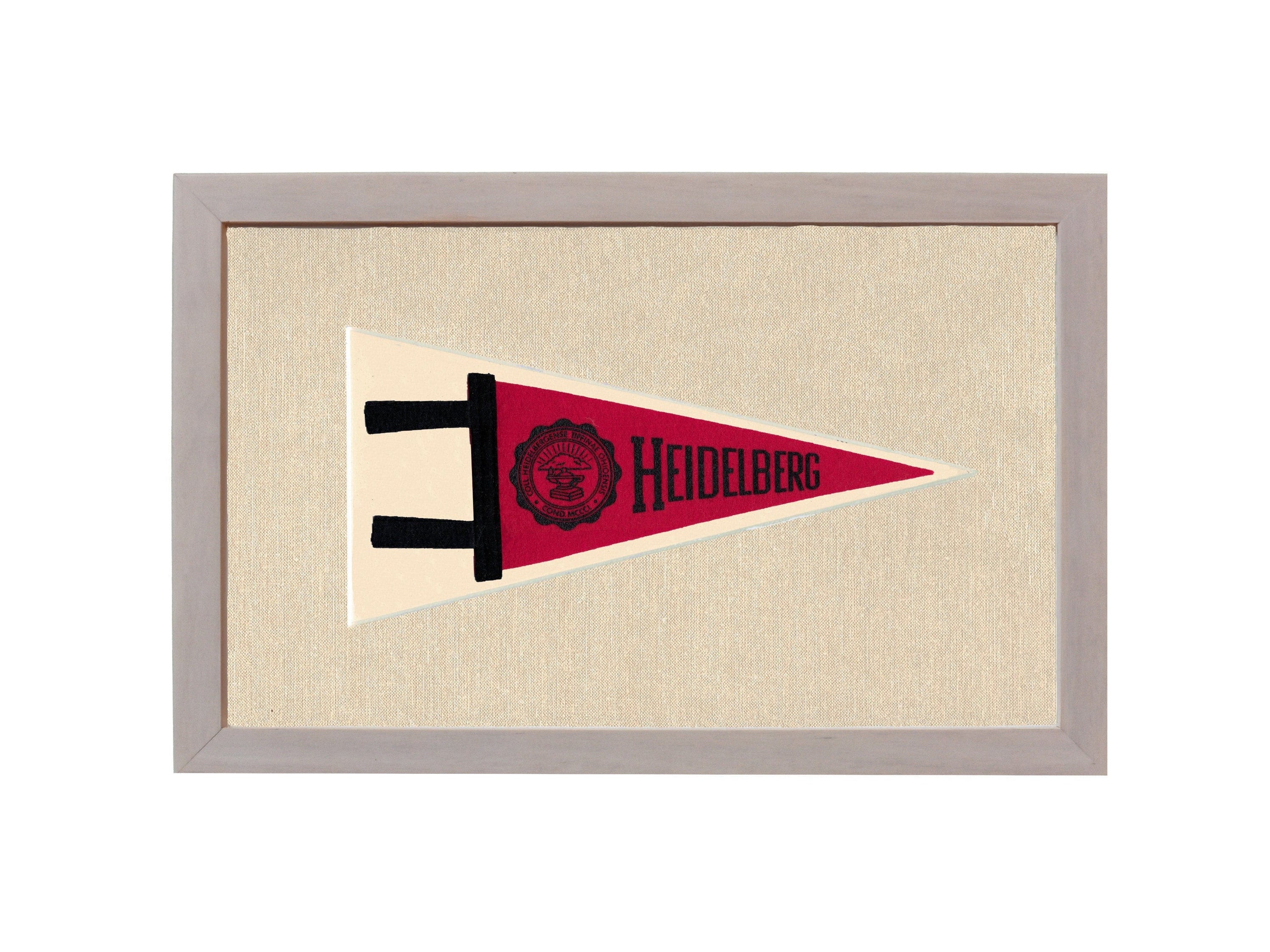 Americana Memories Vintage Pennants and Memorabilia Vintage Heidelberg University Pennant