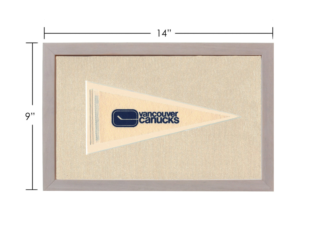 Americana Memories Vintage Pennants and Memorabilia Vintage Vancouver Canucks Pennant