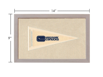 Americana Memories Vintage Pennants and Memorabilia Vintage Vancouver Canucks Pennant