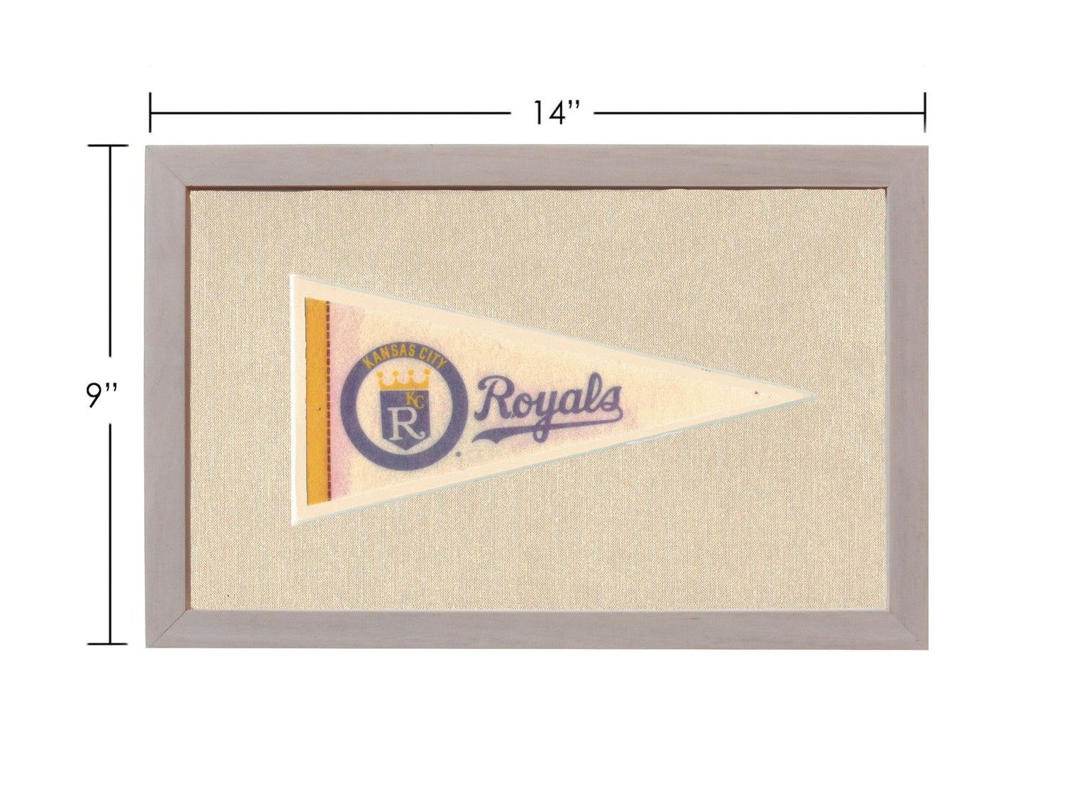 Americana Memories Vintage Pennants and Memorabilia Vintage Kansas City Royals Pennant