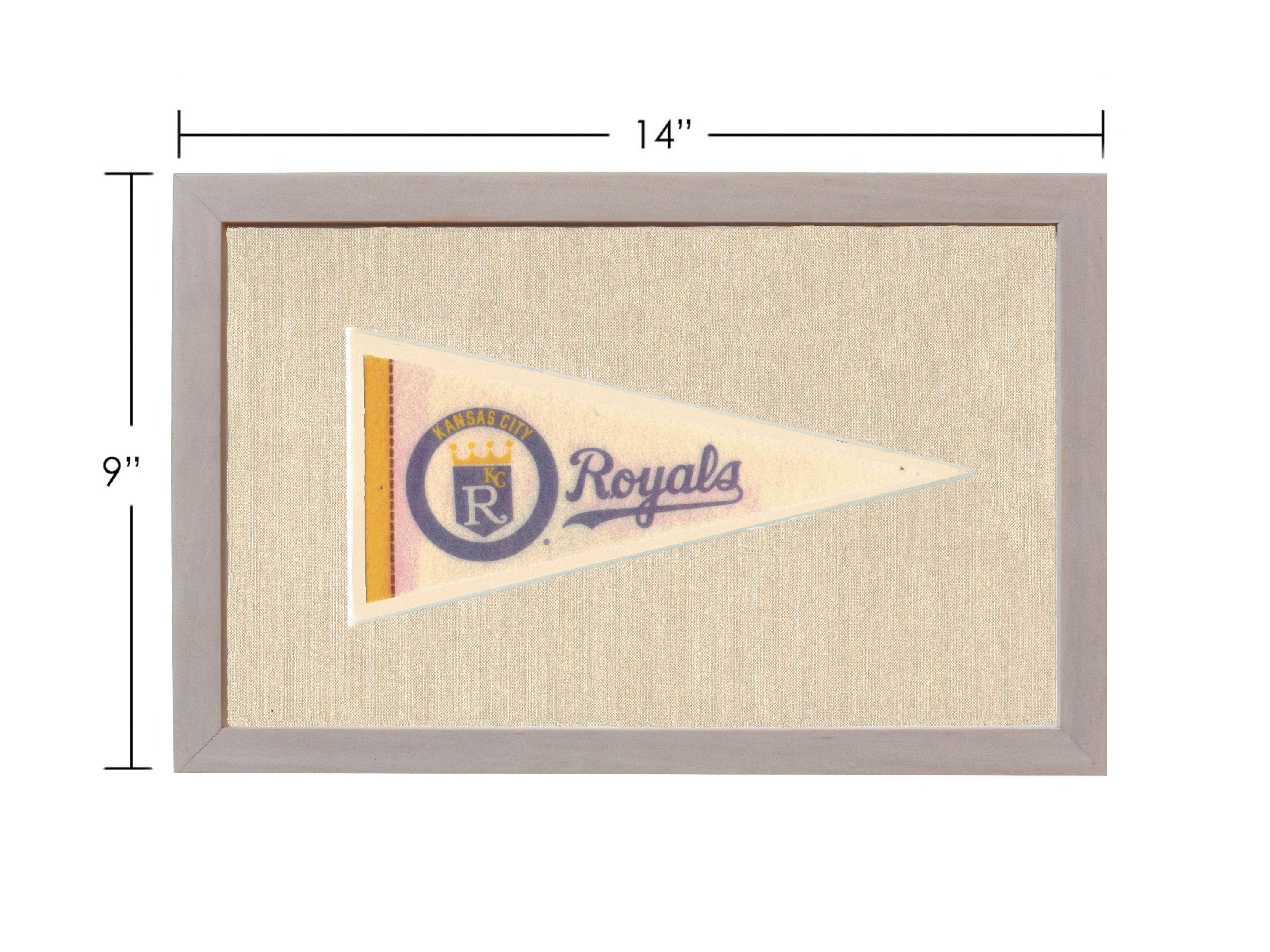 Americana Memories Vintage Pennants and Memorabilia Vintage Kansas City Royals Pennant